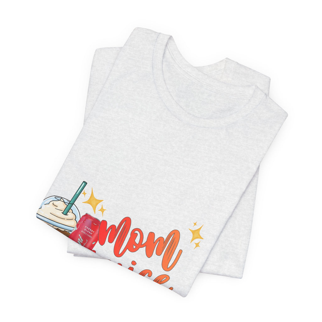 Mom Juice T‑Shirt – Funny Coffee & Soda Graphic Tee for Moms