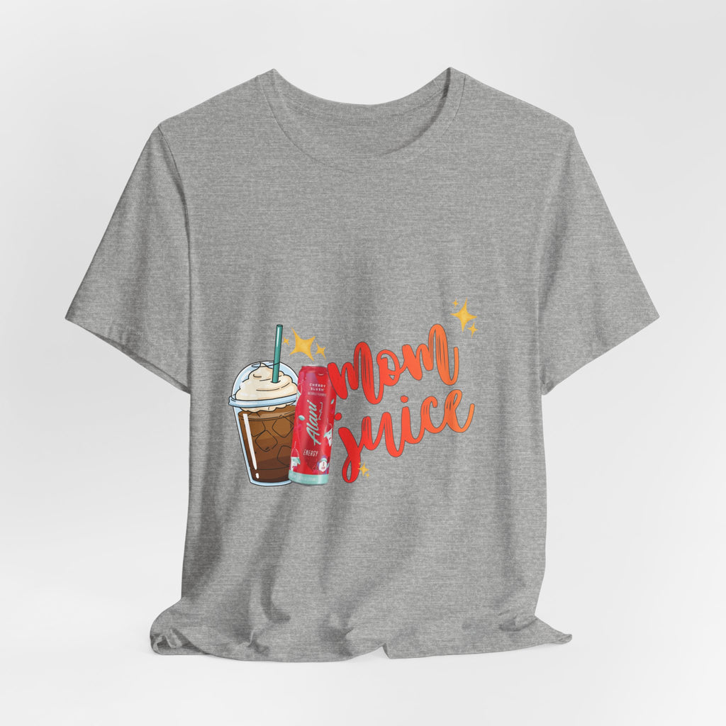 Mom Juice T‑Shirt – Funny Coffee & Soda Graphic Tee for Moms