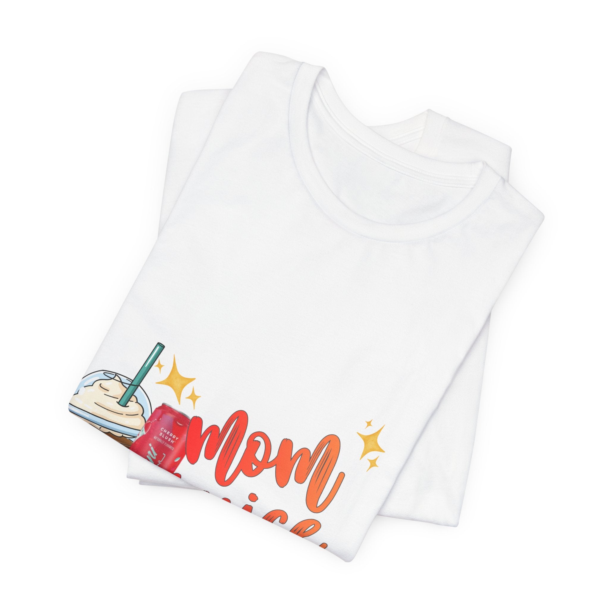 Mom Juice T‑Shirt – Funny Coffee & Soda Graphic Tee for Moms