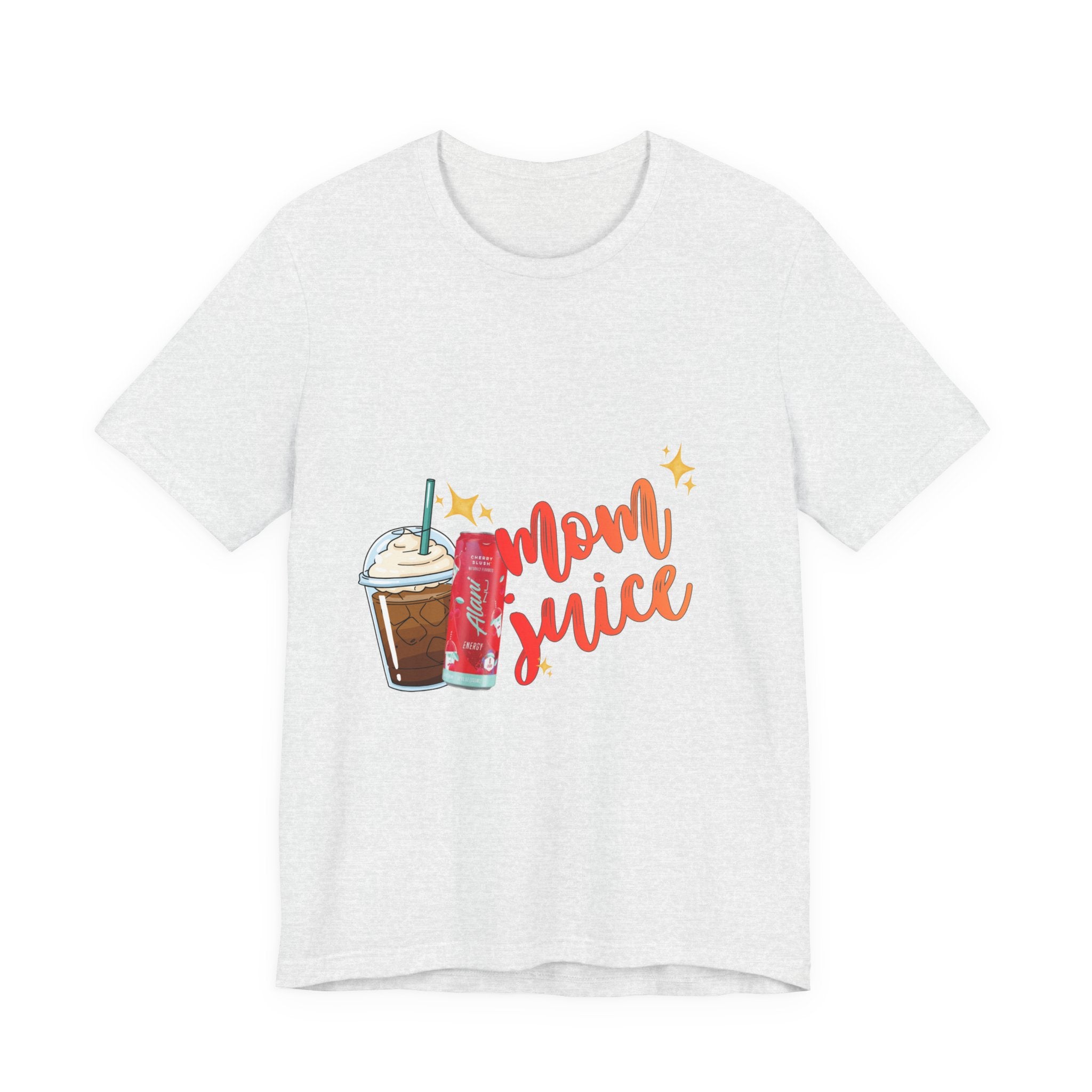 Mom Juice T‑Shirt – Funny Coffee & Soda Graphic Tee for Moms