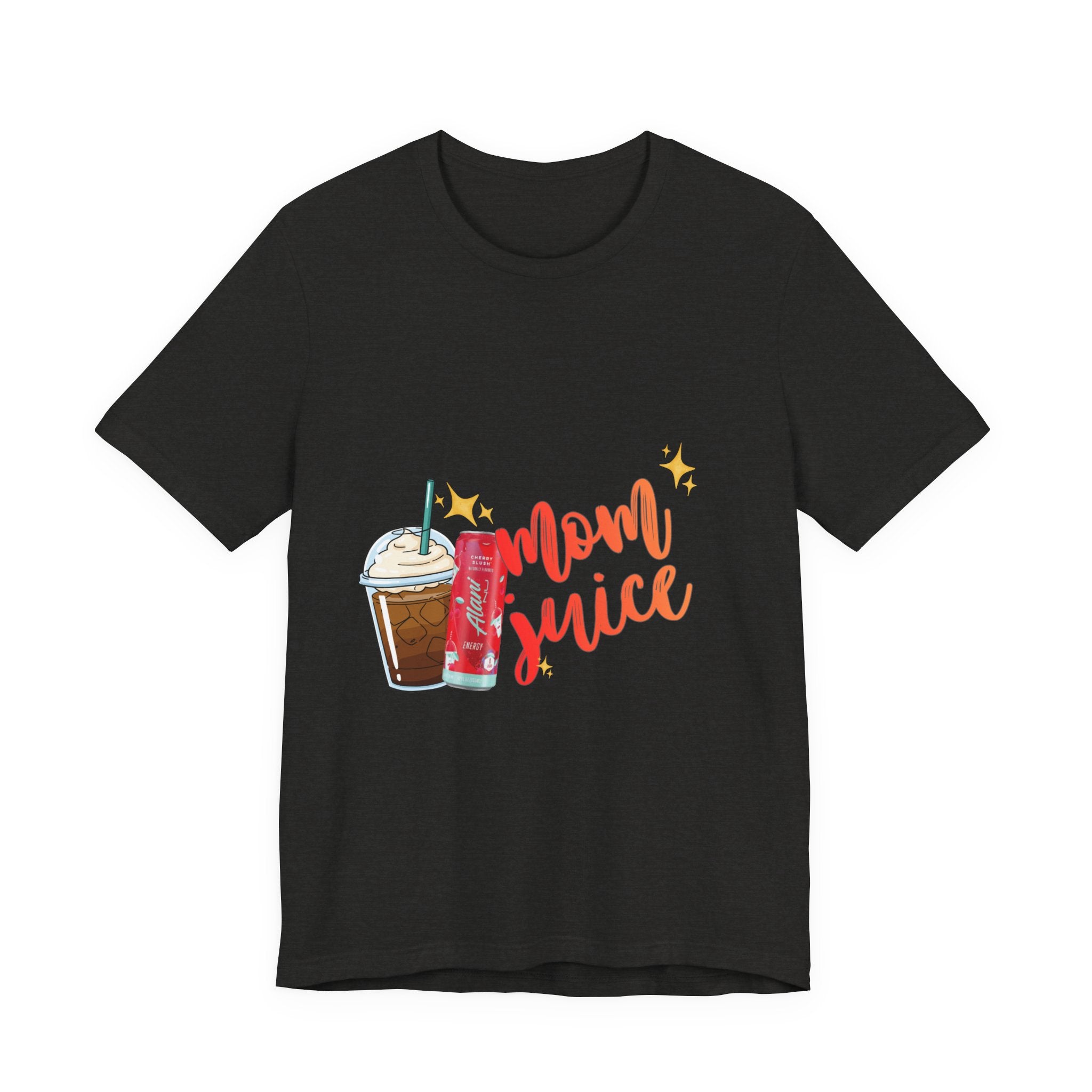 Mom Juice T‑Shirt – Funny Coffee & Soda Graphic Tee for Moms