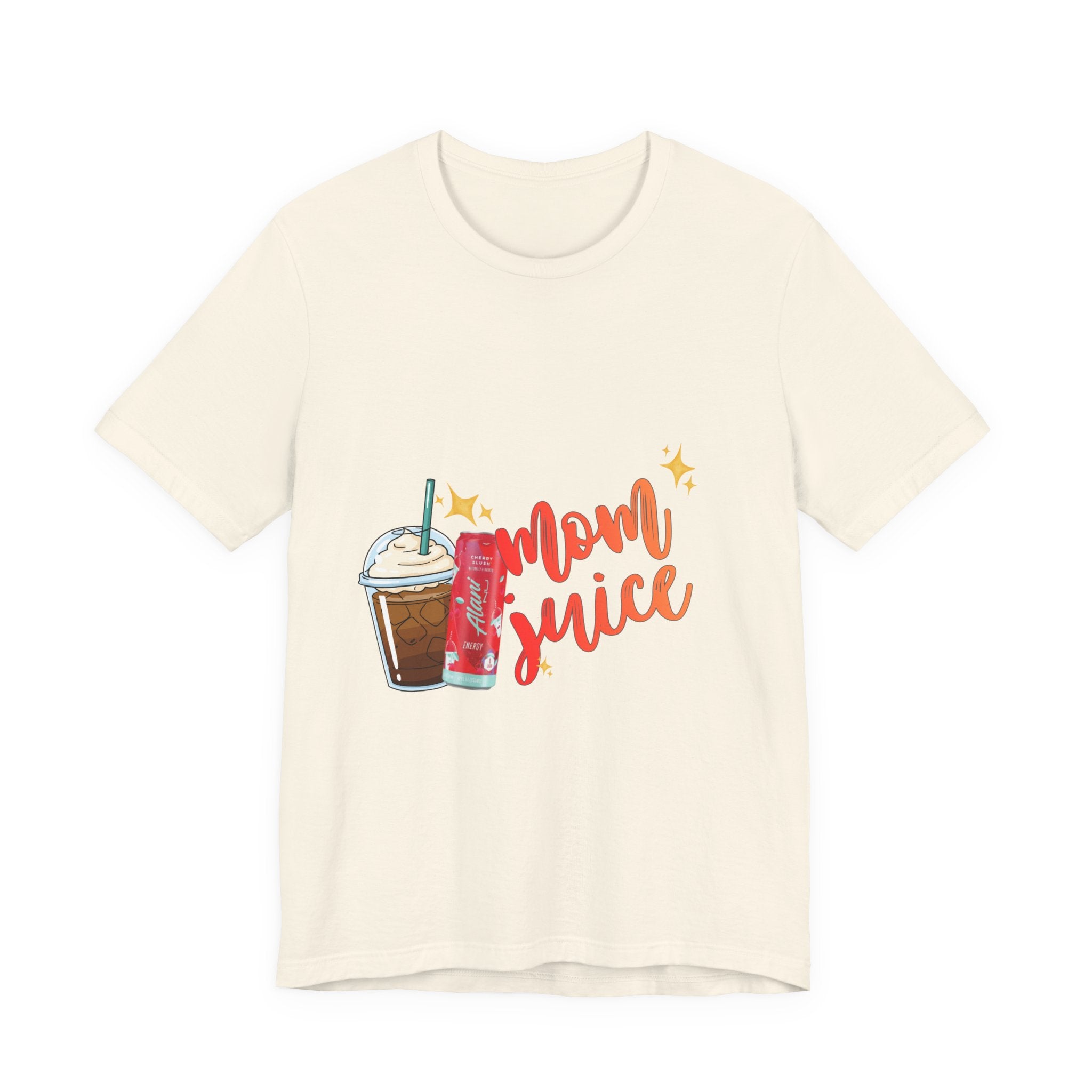 Mom Juice T‑Shirt – Funny Coffee & Soda Graphic Tee for Moms