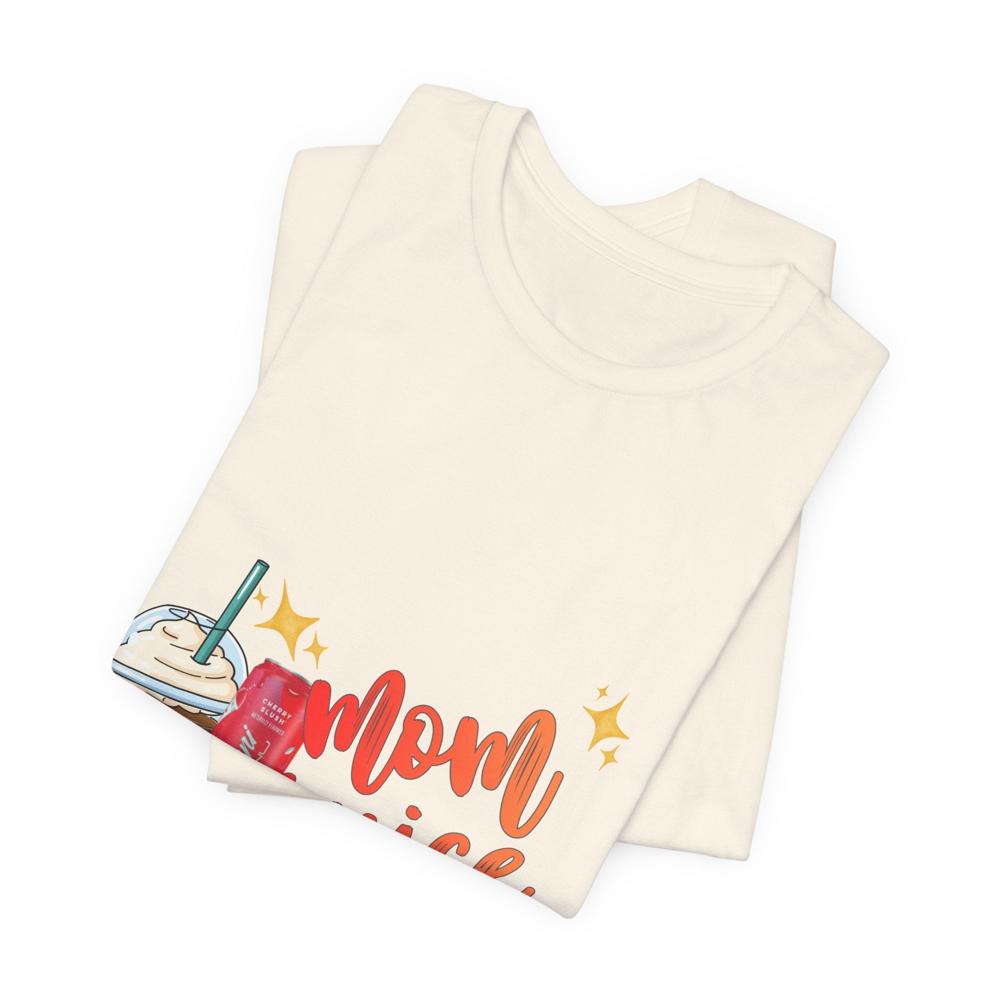 Mom Juice T‑Shirt – Funny Coffee & Soda Graphic Tee for Moms