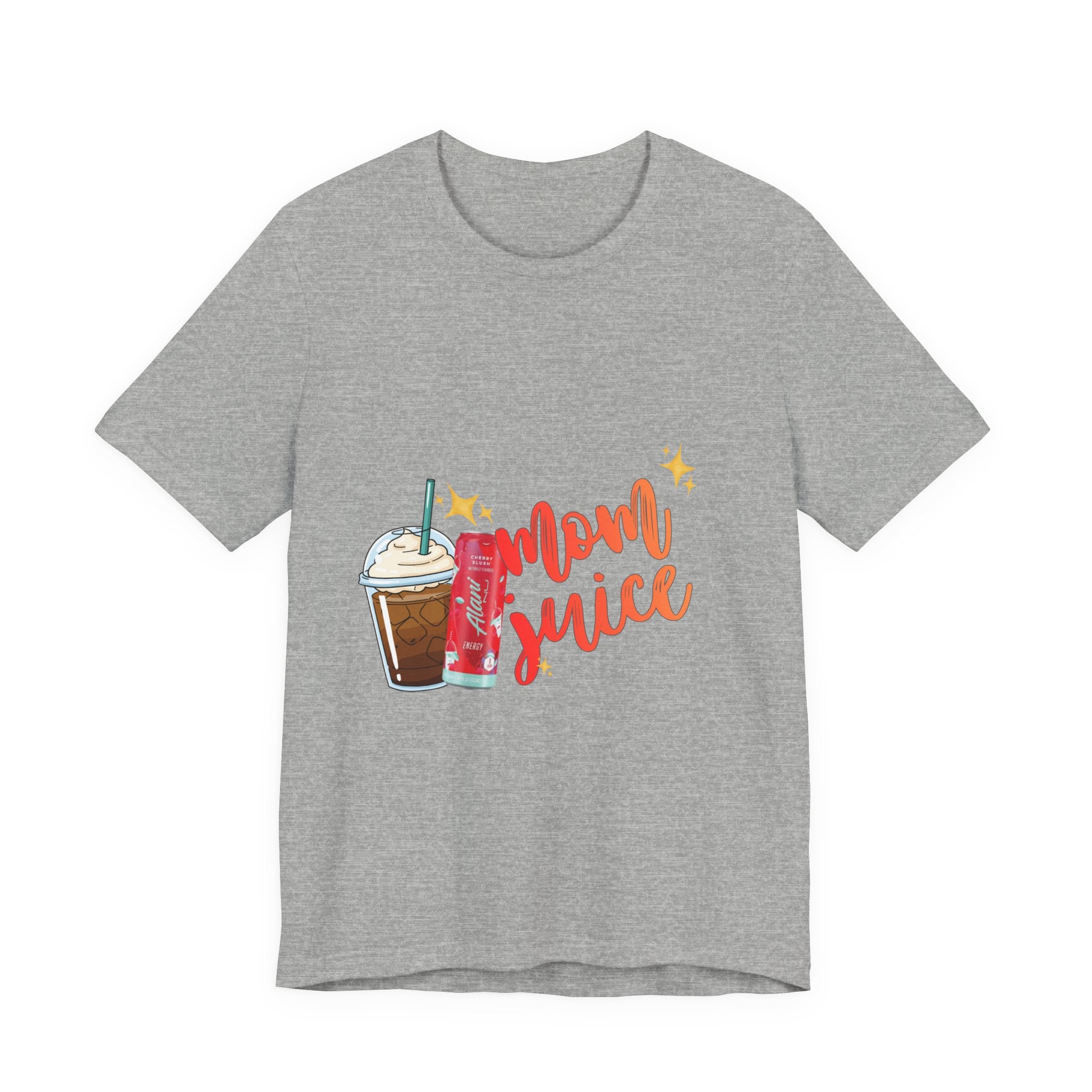 Mom Juice T‑Shirt – Funny Coffee & Soda Graphic Tee for Moms